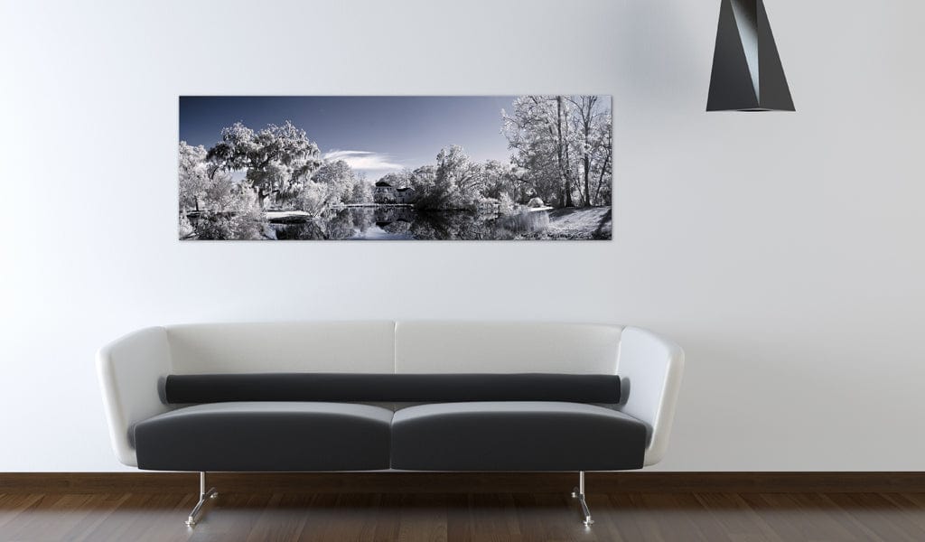 Glezna ar skaistu dabu - Ziemas ezers Home Trends