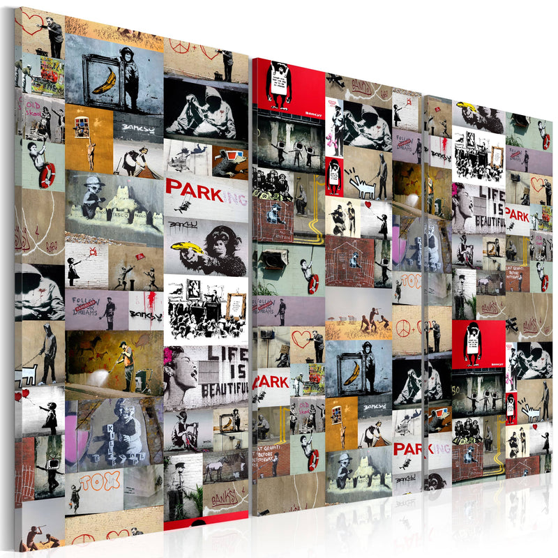 Glezna - Art of Collage_ Banksy III Home Trends