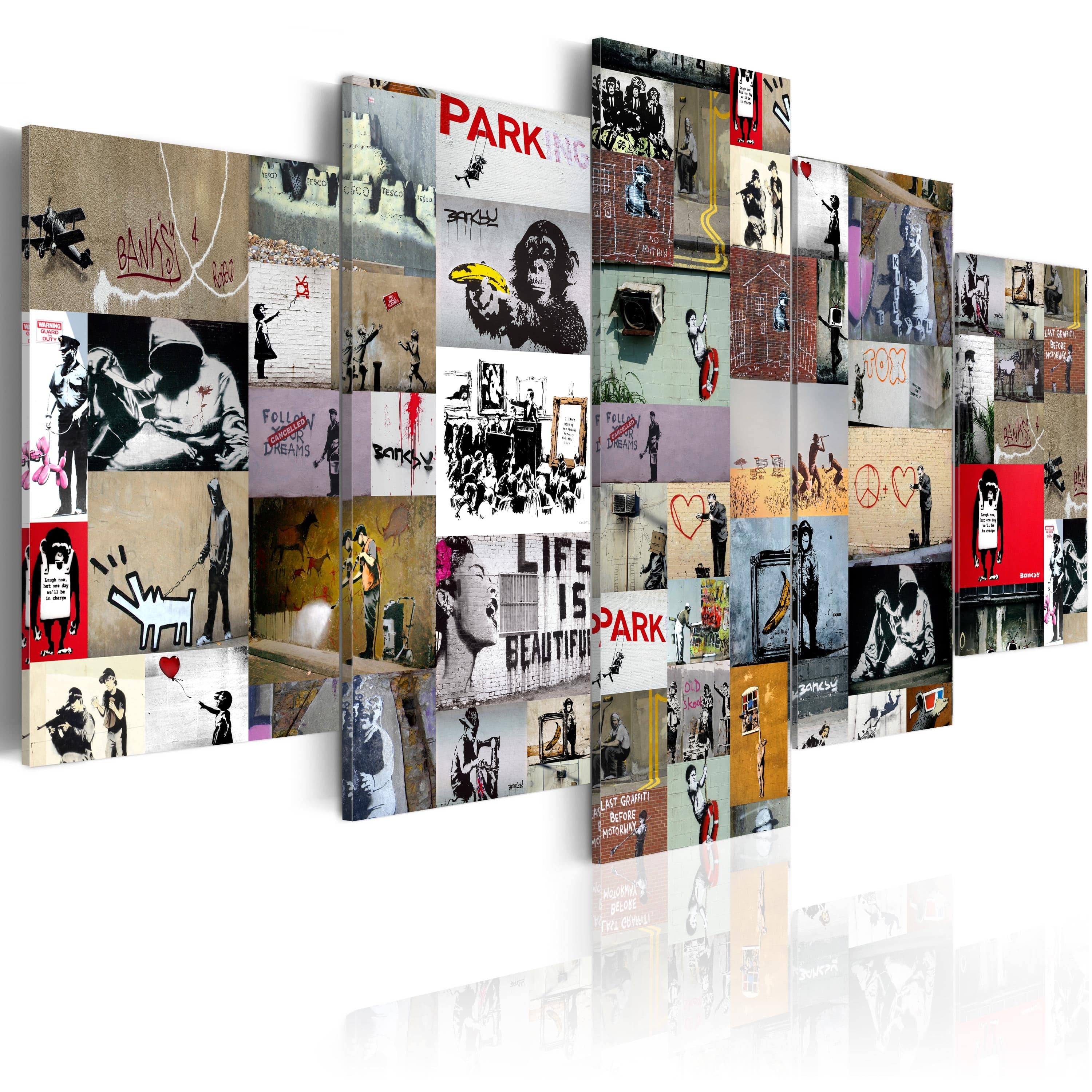 Glezna - Art of Collage_ Banksy IV Home Trends