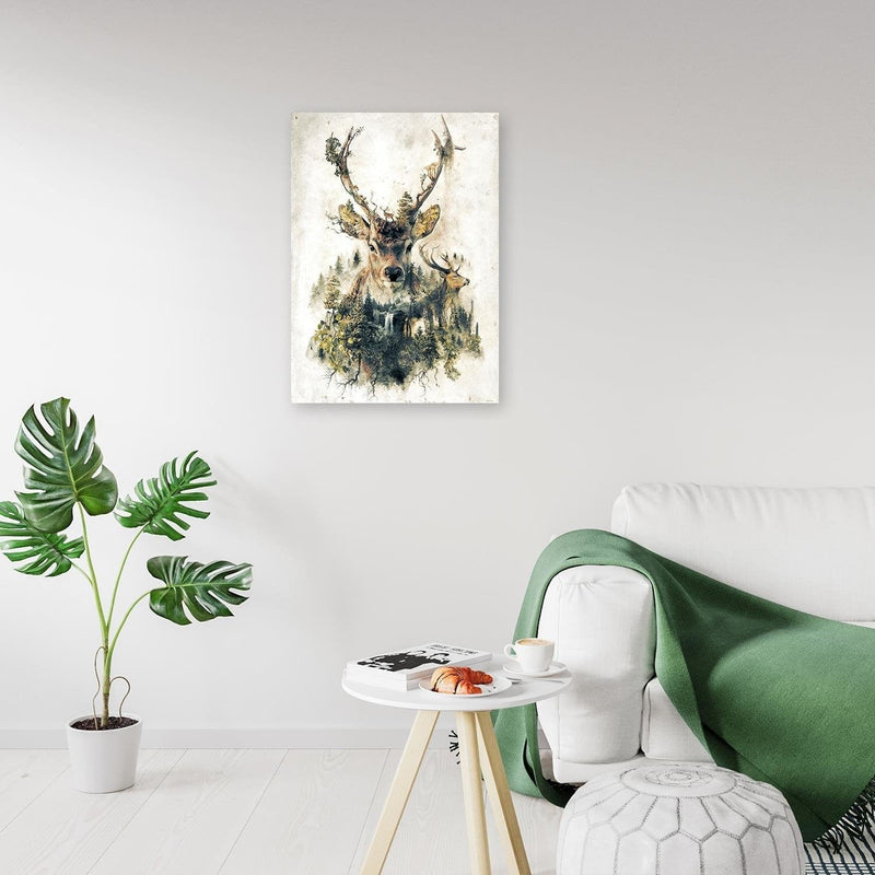Kanva - Artistic Deer  Home Trends