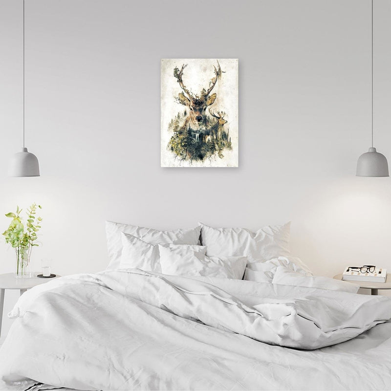 Kanva - Artistic Deer  Home Trends