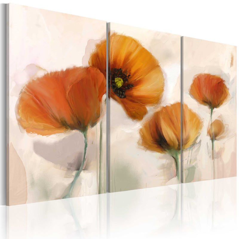 Glezna - Artistic poppies - triptych Home Trends
