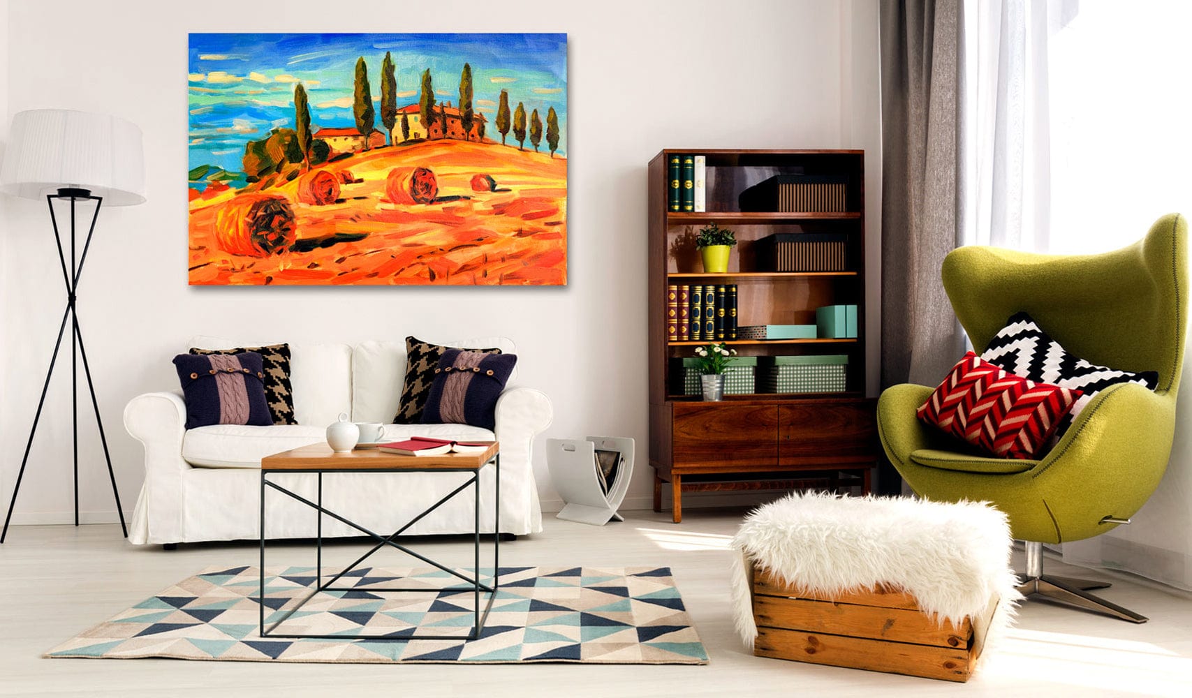 Glezna - August in Tuscany Home Trends