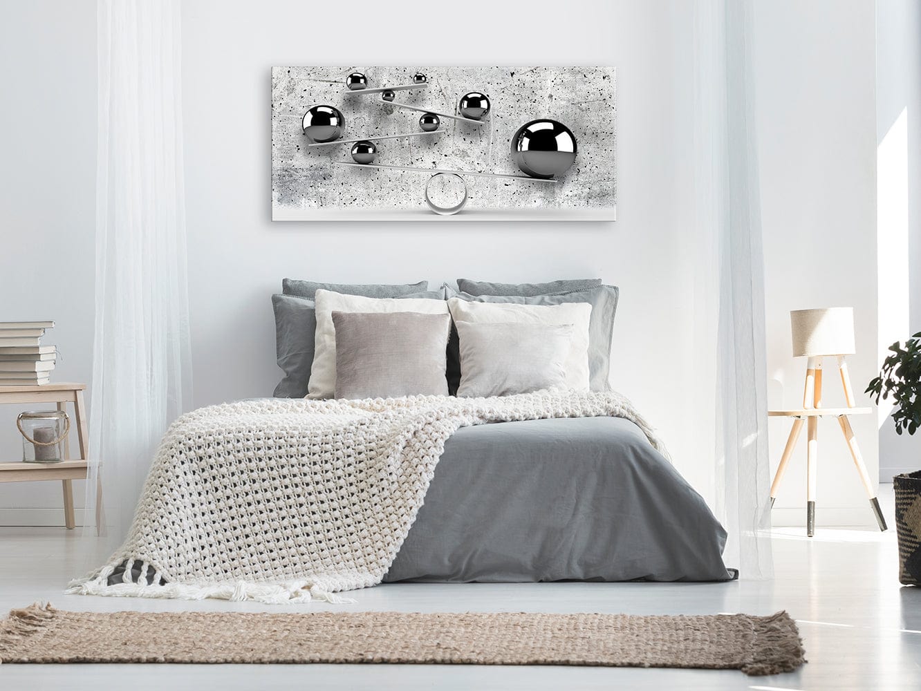 Glezna - Balls and Concrete (1 Part) Wide 100x45 Home Trends