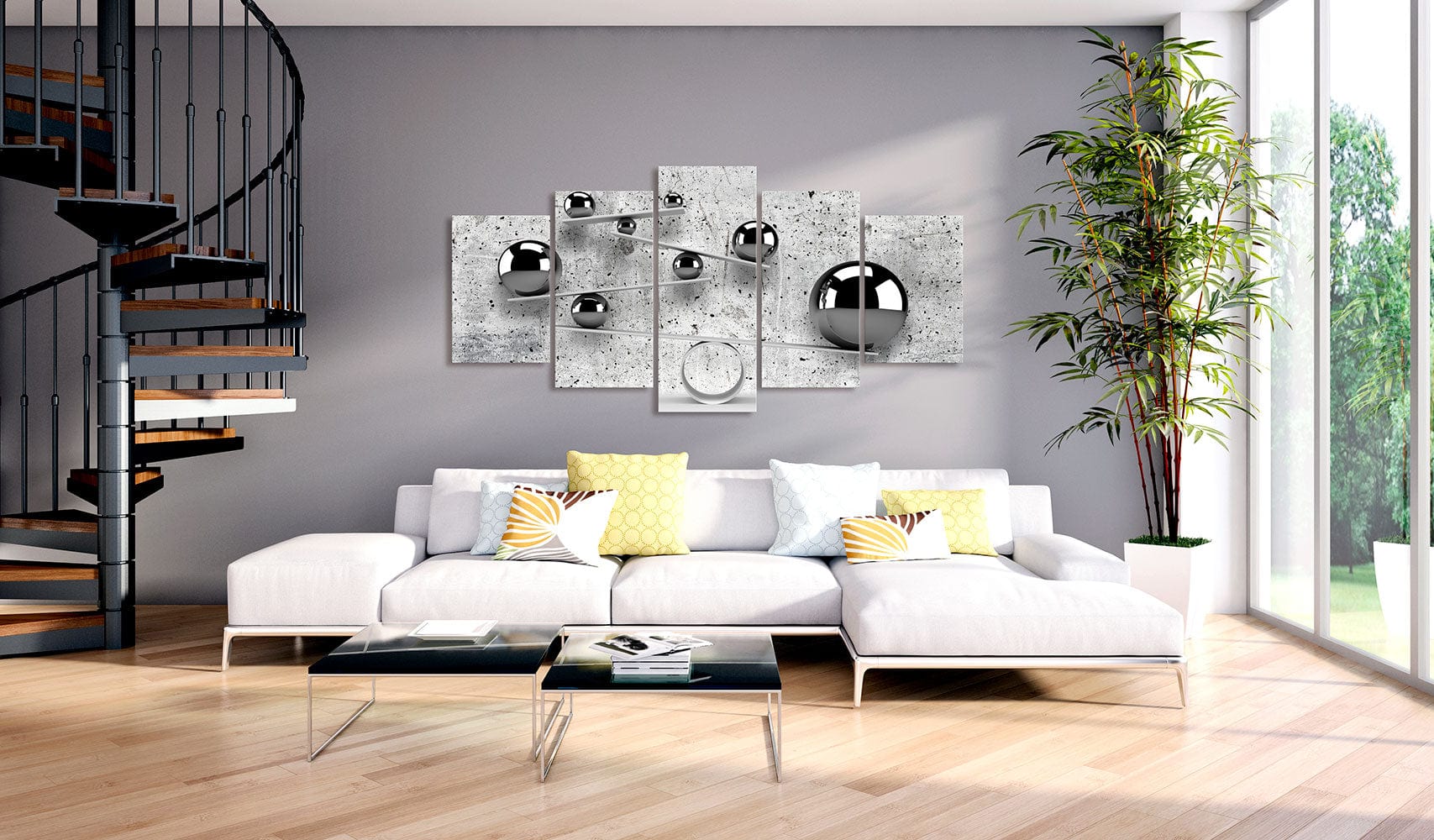 Glezna - Balls and Concrete (5 Parts) Wide Home Trends