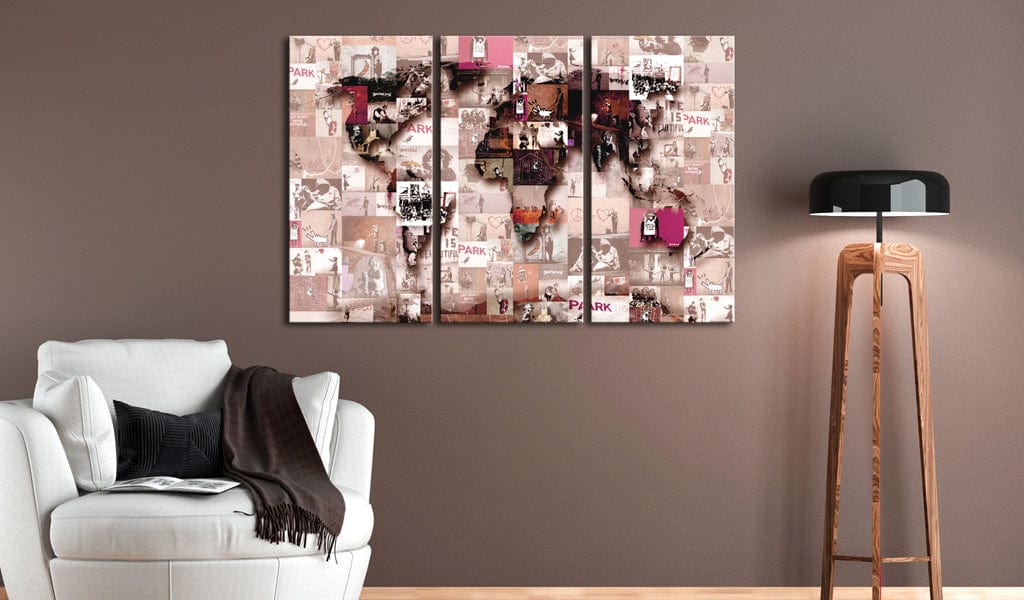 Glezna - Banksy Graffiti Collage Home Trends