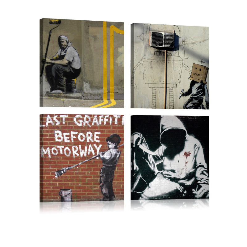 Glezna - Banksy - Street Art Home Trends