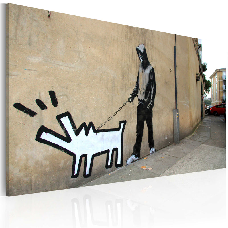 Kanva - Barking dog (Banksy) 60x40 Home Trends