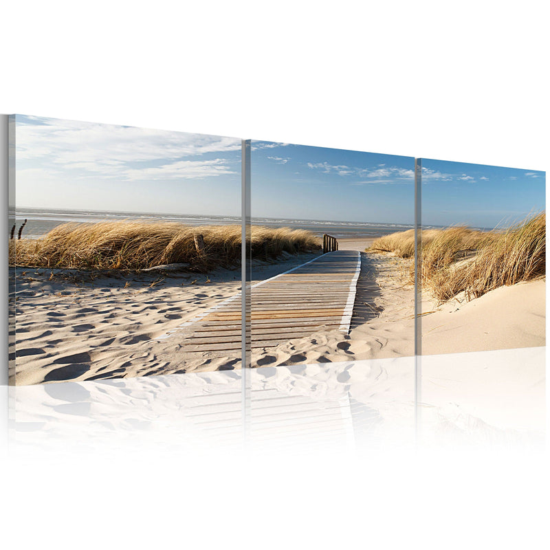 Glezna - Beach (Triptych) 120x40 Home Trends