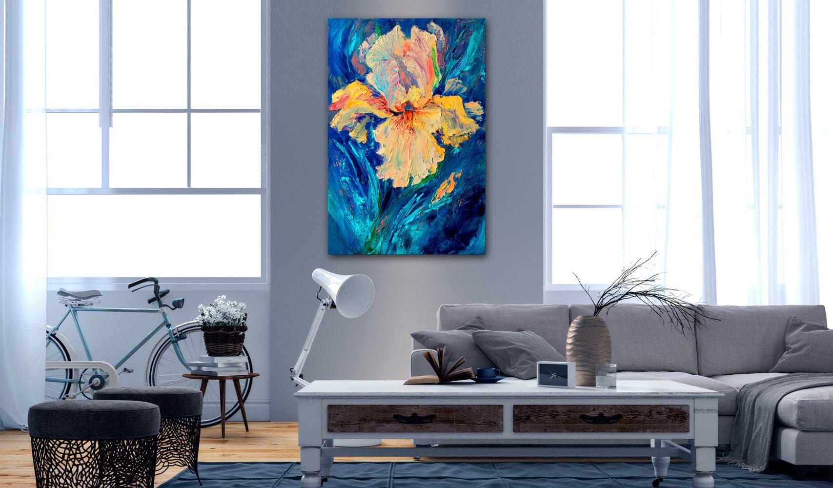 Glezna - Beautiful Iris Home Trends