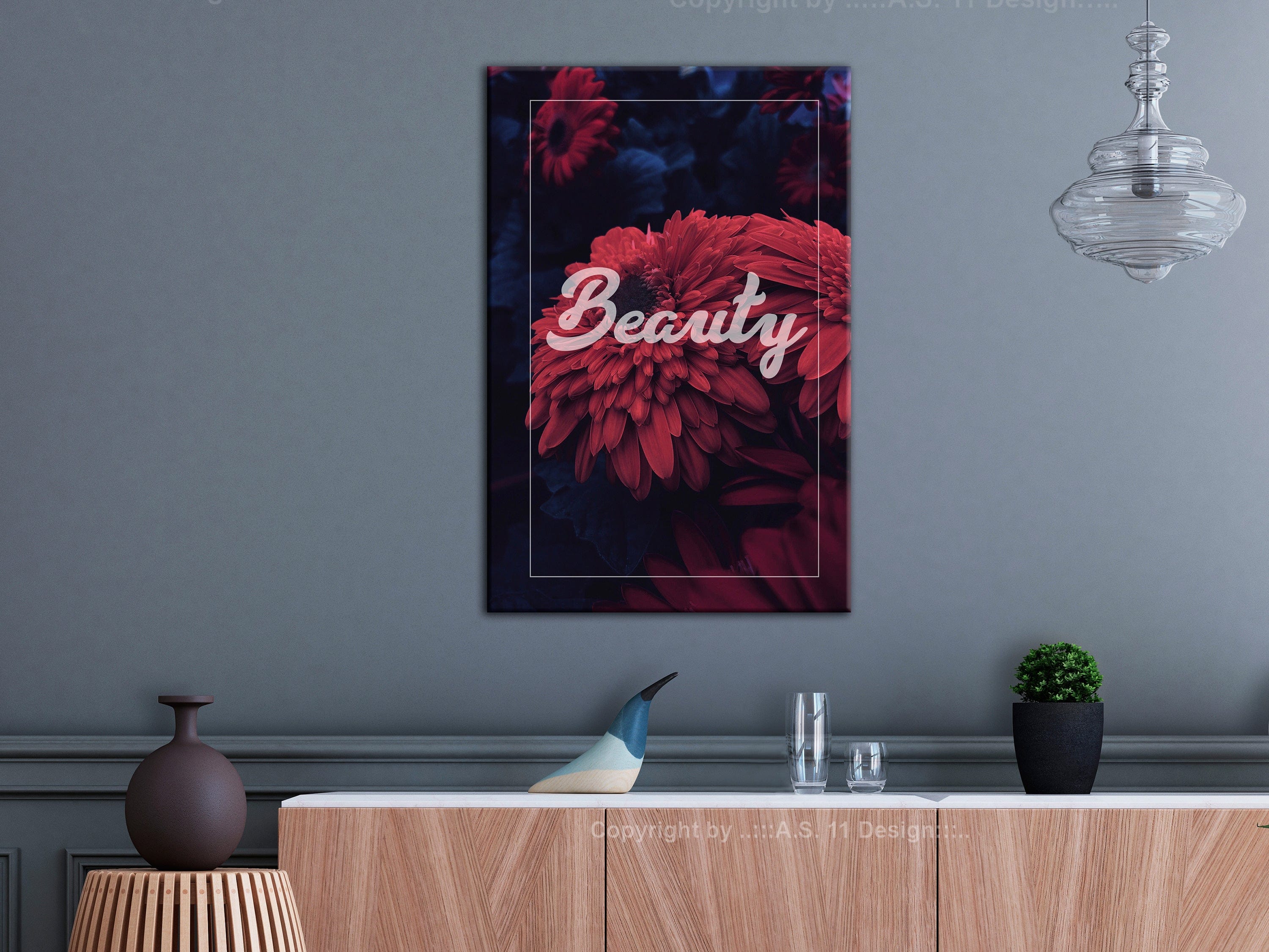Glezna - Beauty (1 Part) Vertical Home Trends