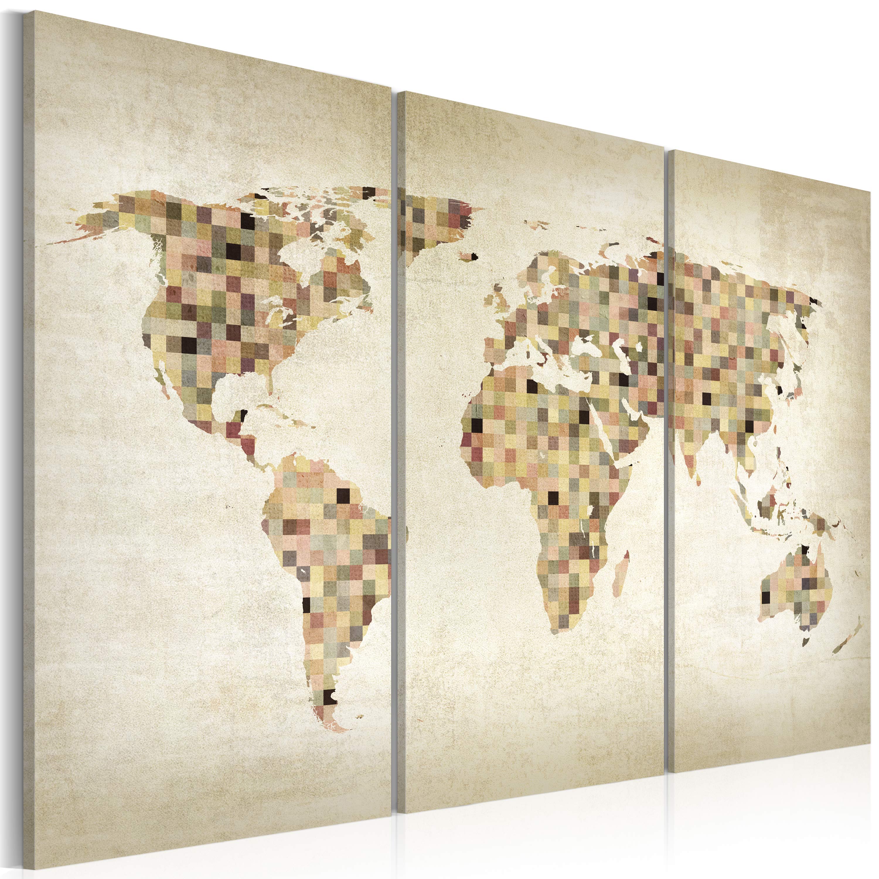 Glezna - Beige shades of the World - triptych Home Trends