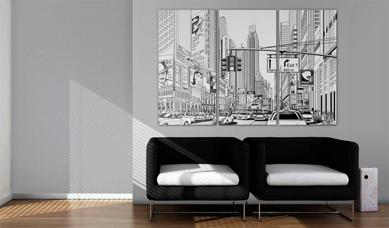 Glezna - Black & white comic style Home Trends