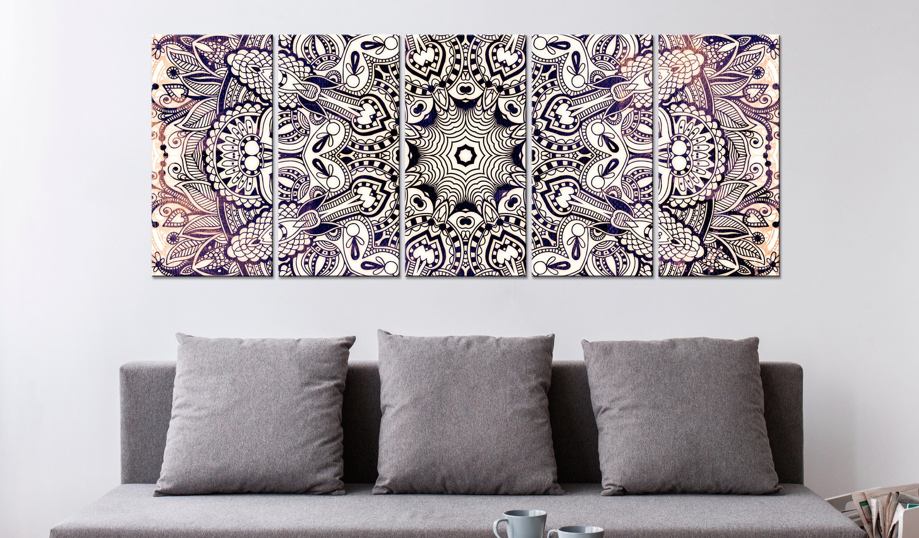 Glezna - Black-white Hypnosis Home Trends