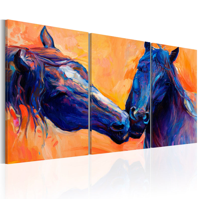 Glezna - Blue Horses Home Trends