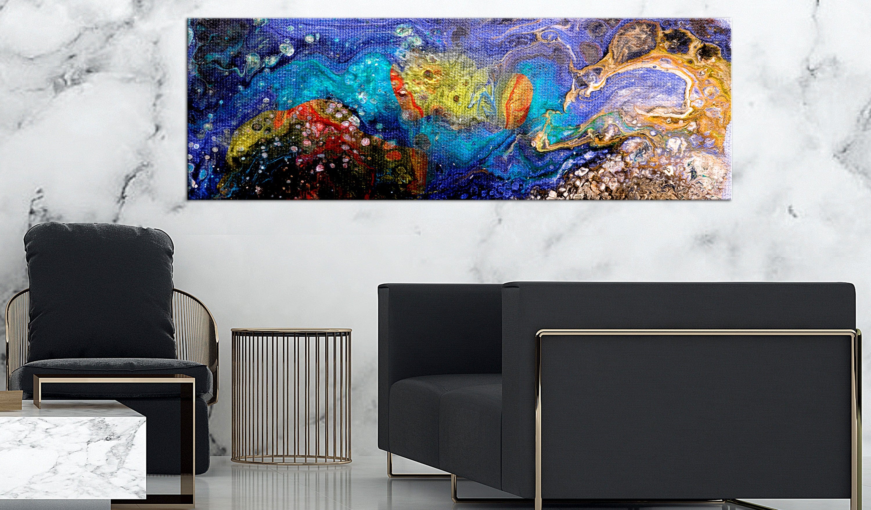Glezna - Bottom of the Ocean (1 Part) Narrow Home Trends