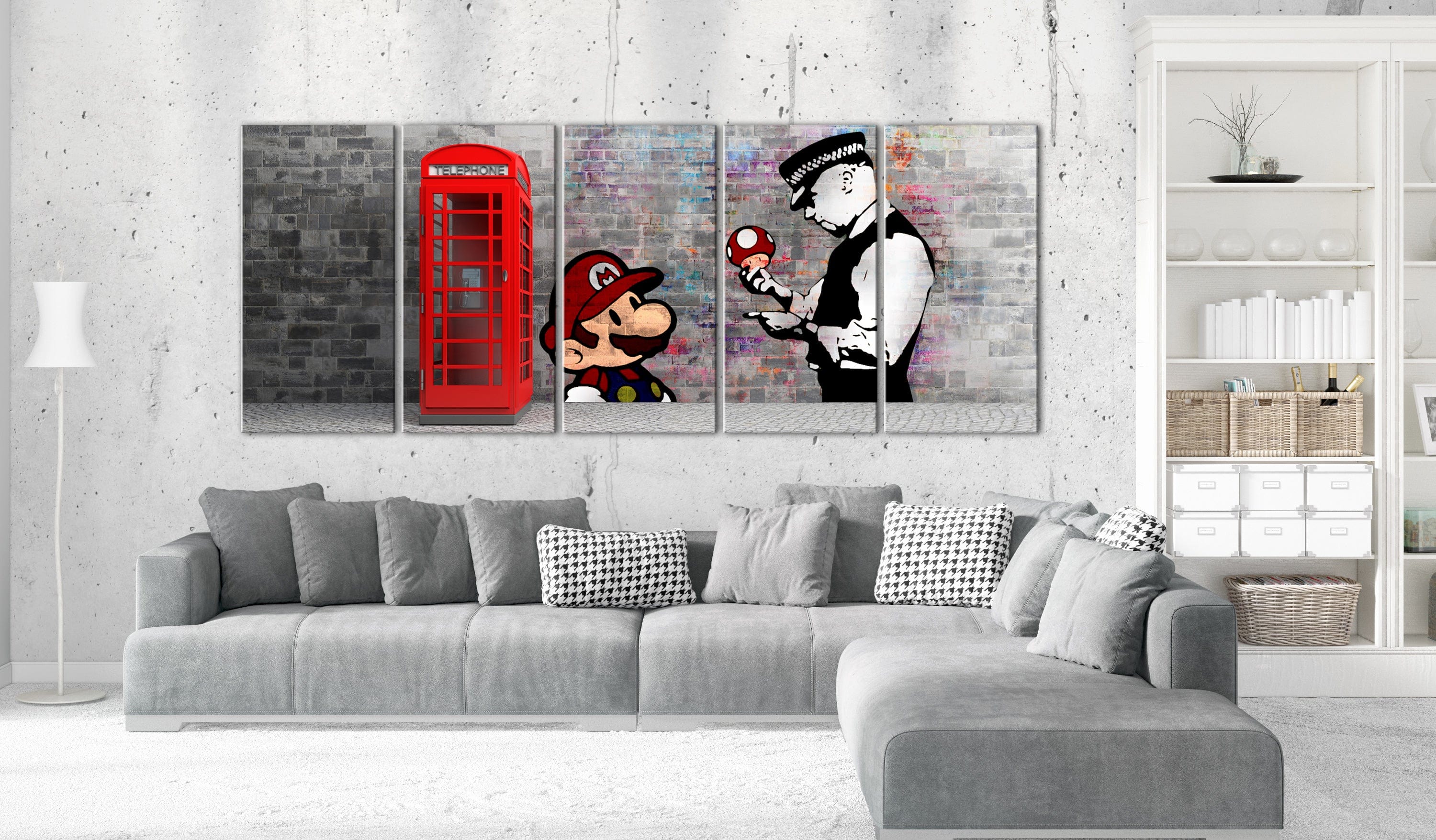 Glezna - Brick Graffiti I Home Trends