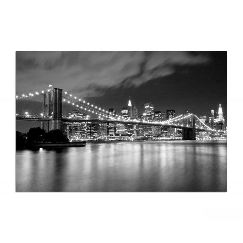 Kanva - Brooklyn Bridge At Night  Home Trends DECO