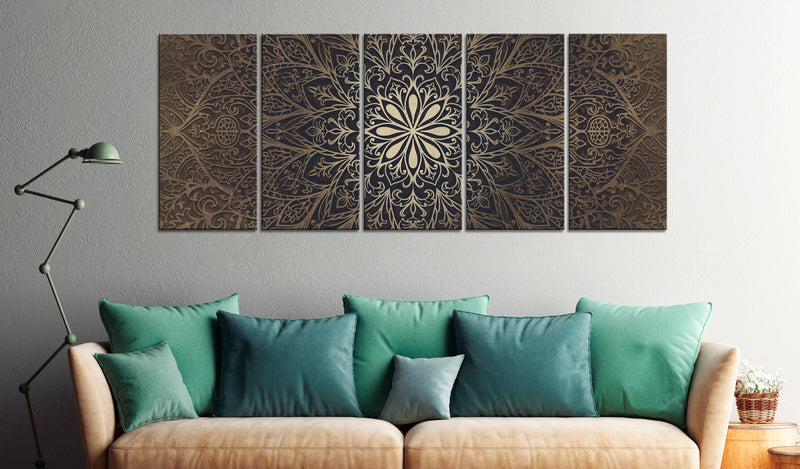 Glezna - Brown Mandala Home Trends