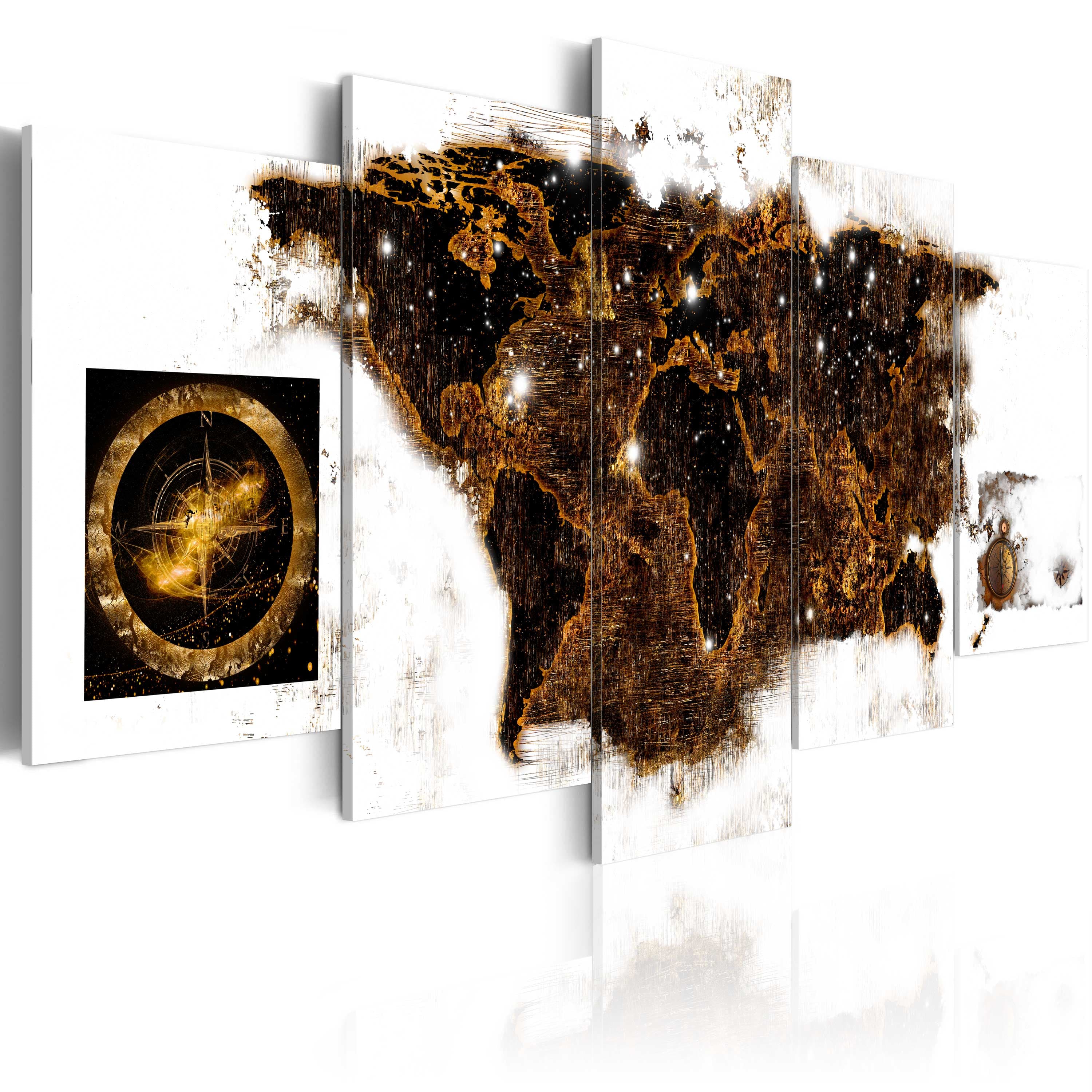 Glezna - Brown map Home Trends
