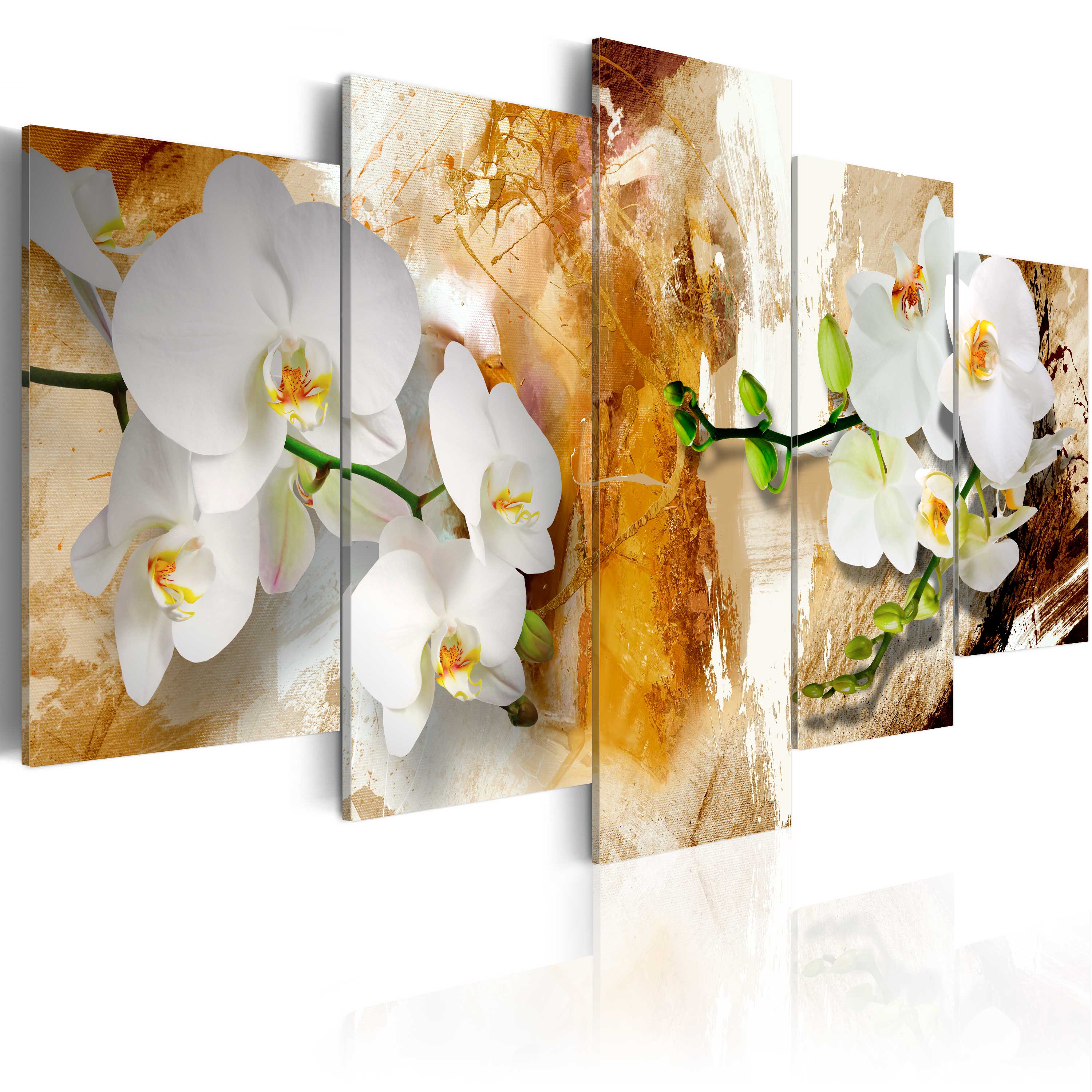 Glezna - Brown Paint and Orchid Home Trends