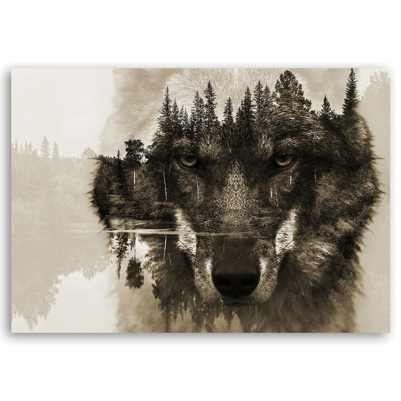 Kanva - Brown Wolf  Home Trends