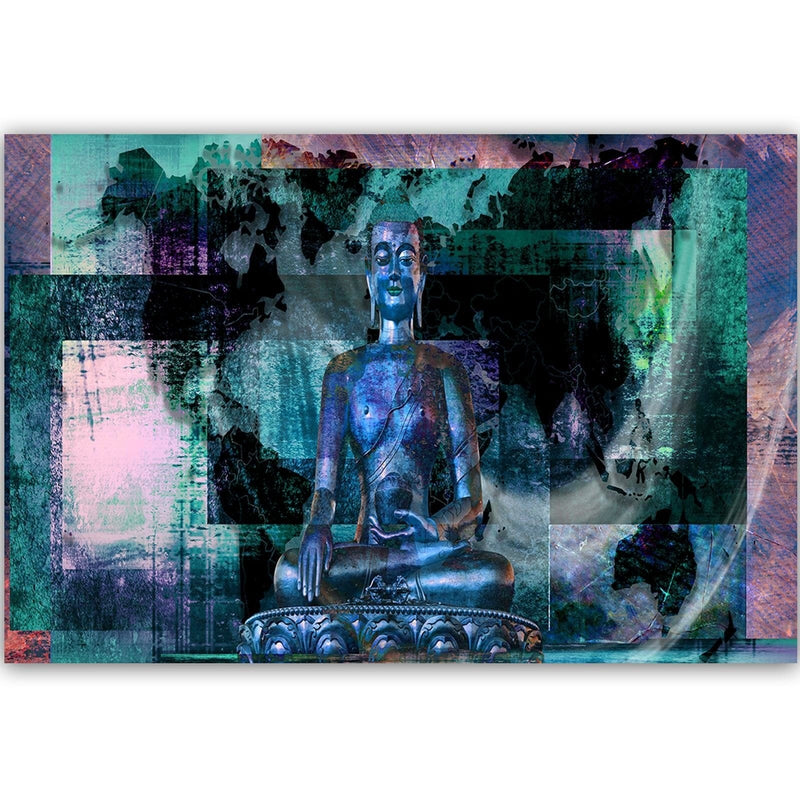 Kanva - Buddha And Abstract Background 2  Home Trends DECO