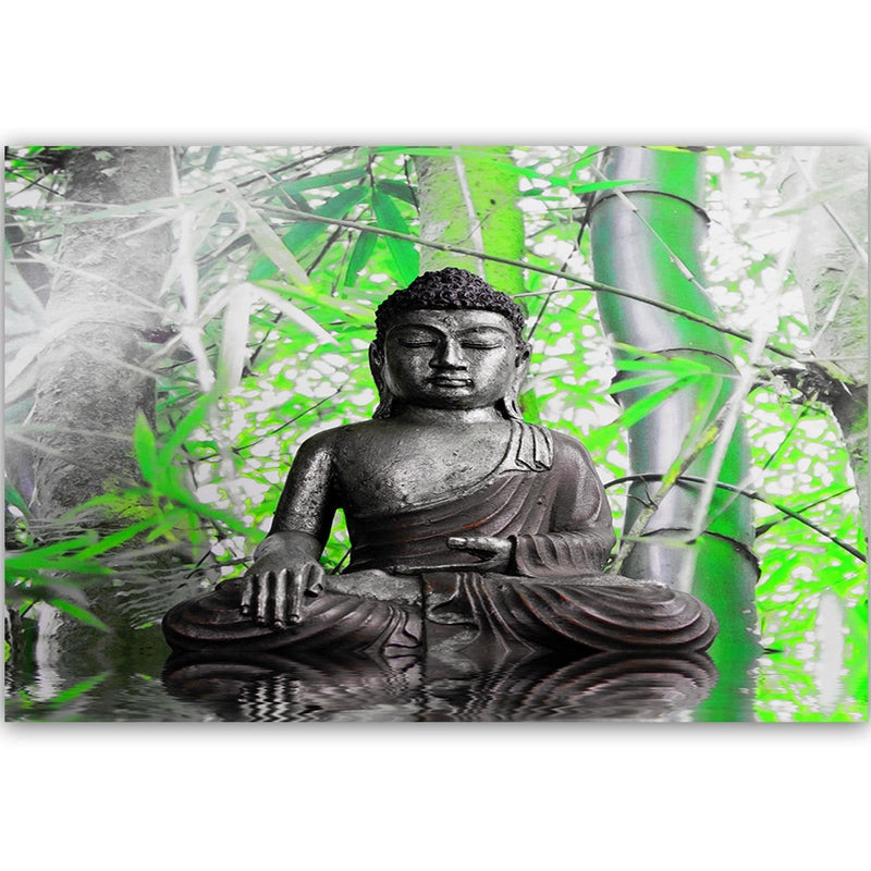 Kanva - Buddha And Bamboo 1  Home Trends DECO