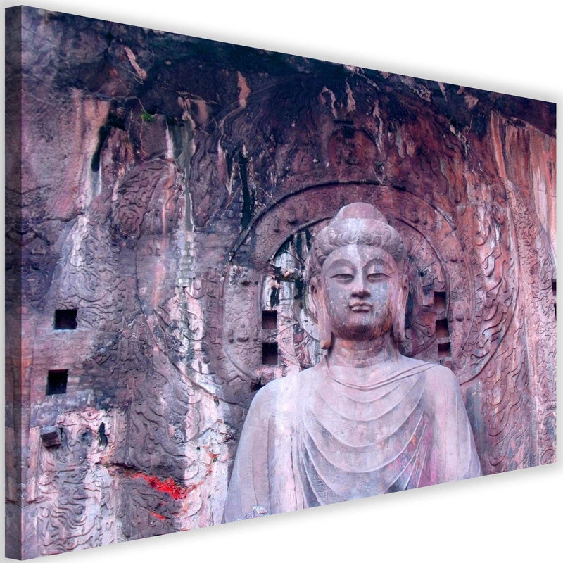 Kanva - Buddha In Front Of The Walls Of The Temple 1  Home Trends DECO