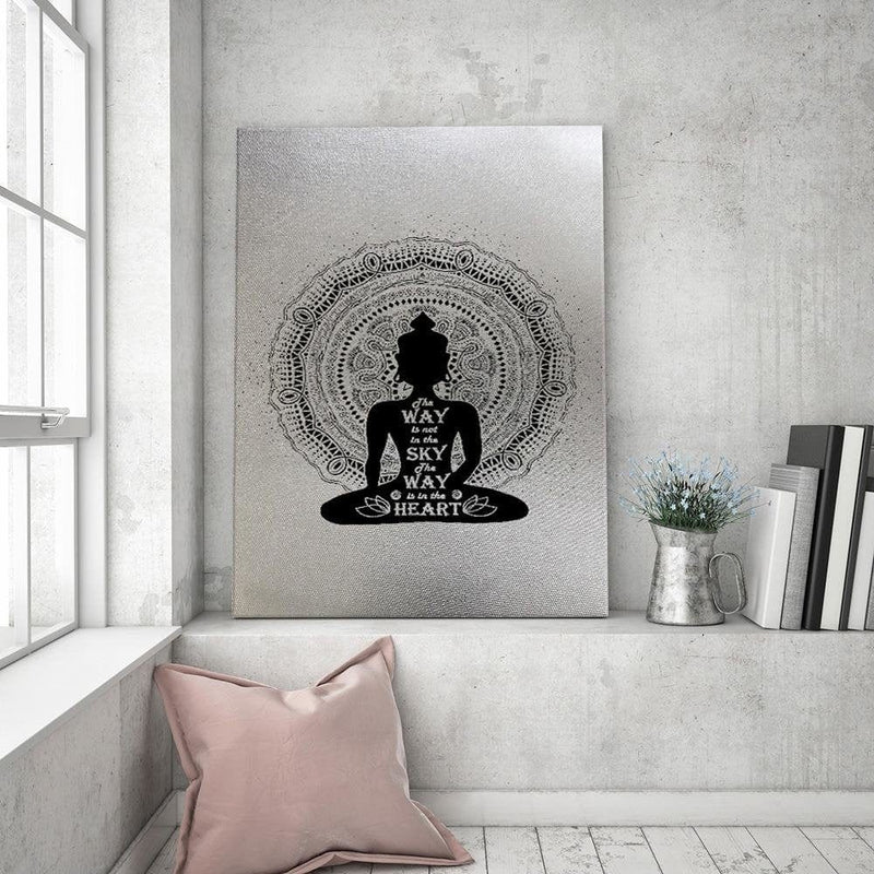 Kanva - Buddha Mandala Motif 1  Home Trends DECO