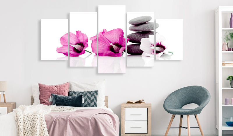 Glezna - Calm Mallow (5 Parts) Wide Pink Home Trends
