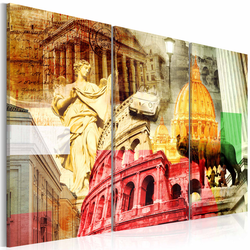 Glezna - Charming Rome - triptych Home Trends
