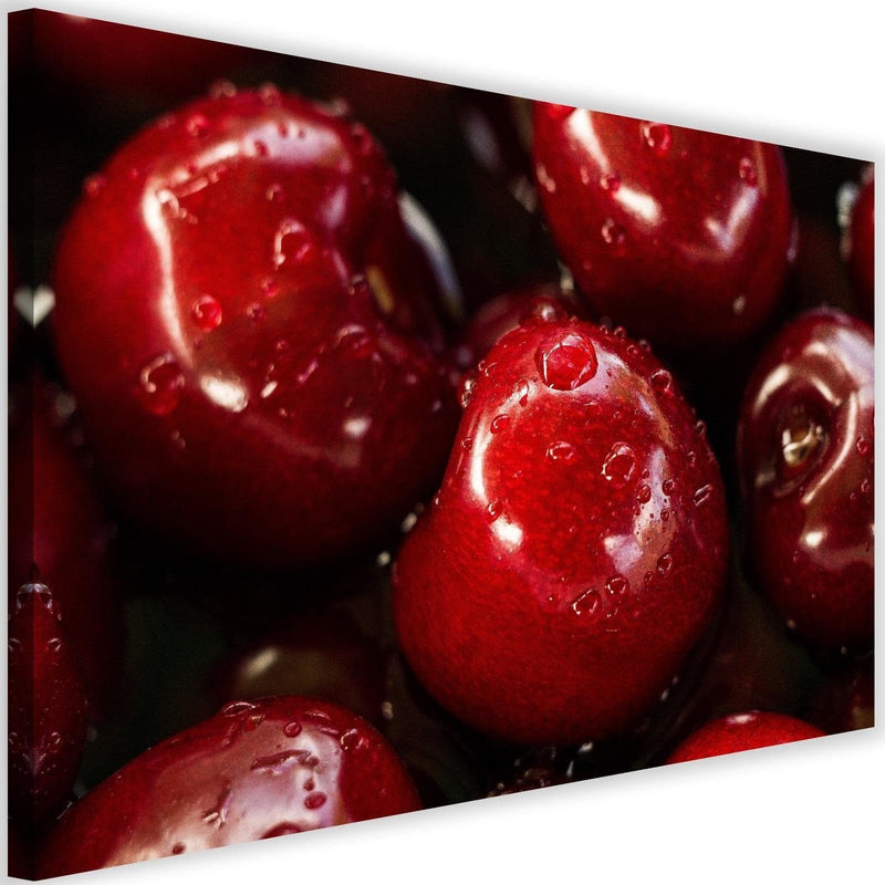 Kanva - Cherries In Water Drops  Home Trends DECO