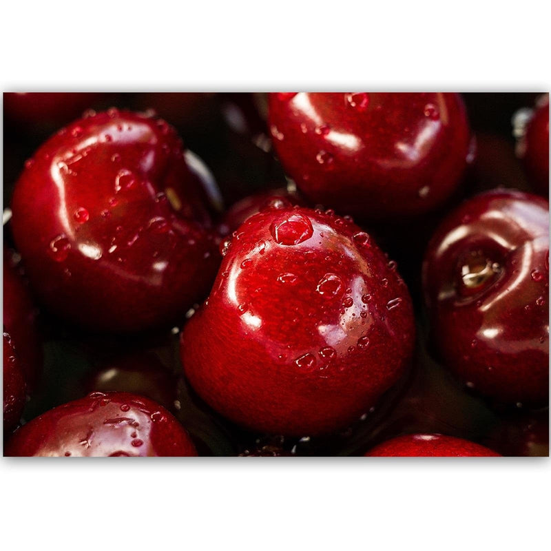Kanva - Cherries In Water Drops  Home Trends DECO