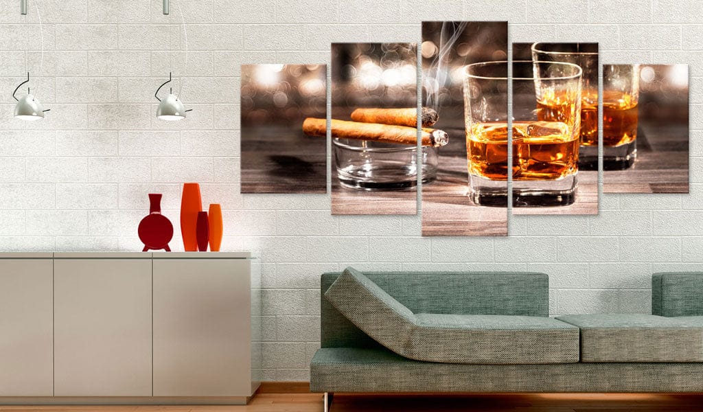 Glezna - Cigar and whiskey Home Trends
