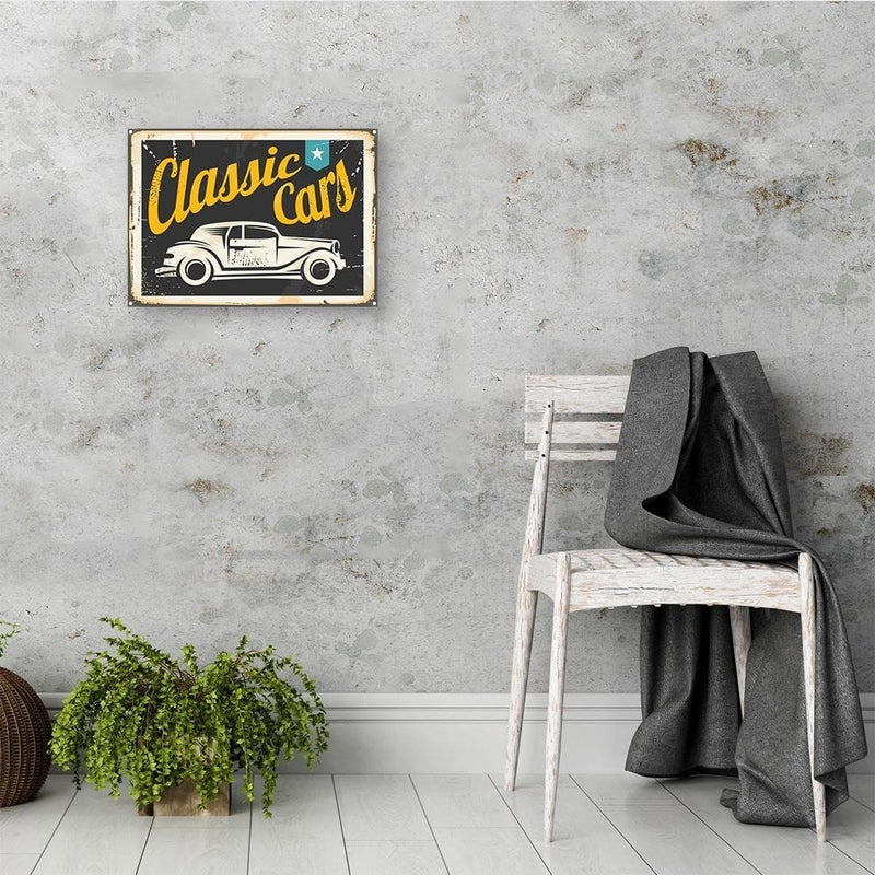 Kanva - Classic Cars Sign  Home Trends DECO