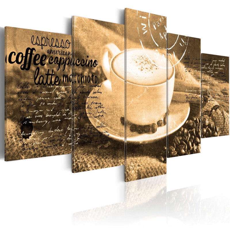 Glezna - Coffe, Espresso, Cappuccino, Latte machiato ... - sepia Home Trends