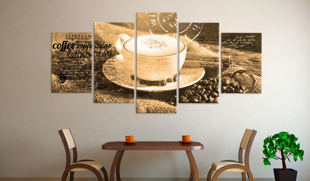 Glezna - Coffe, Espresso, Cappuccino, Latte machiato ... - sepia Home Trends