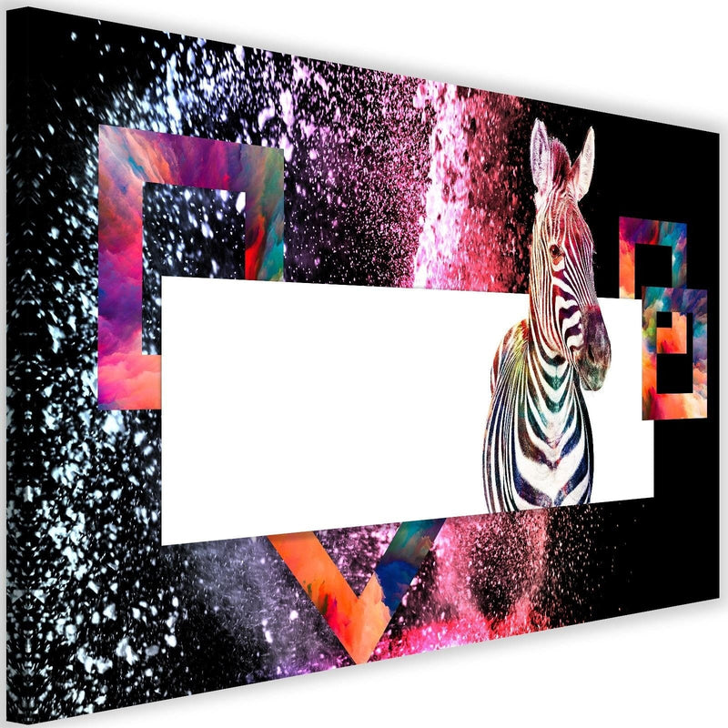 Kanva - Colorful Zebra 2  Home Trends DECO