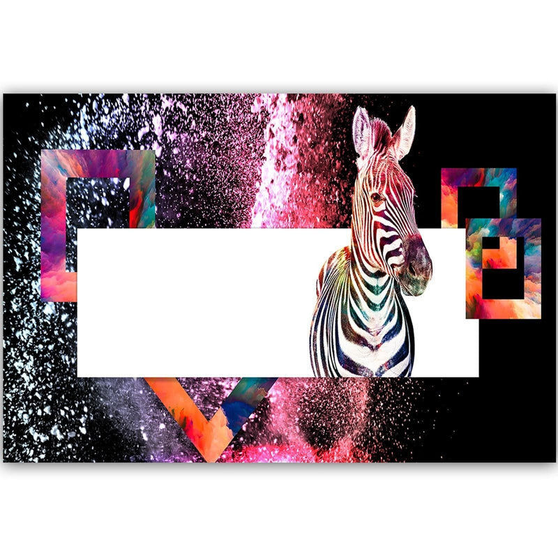 Kanva - Colorful Zebra 2  Home Trends DECO