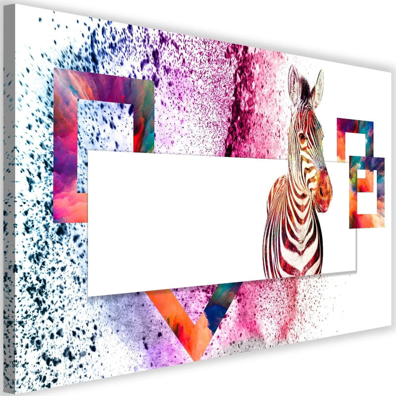 Kanva - Colorful Zebra  Home Trends DECO