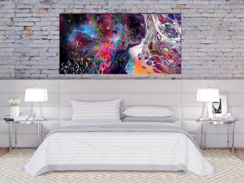 Glezna - Colourful Galaxy (1 Part) Wide Home Trends