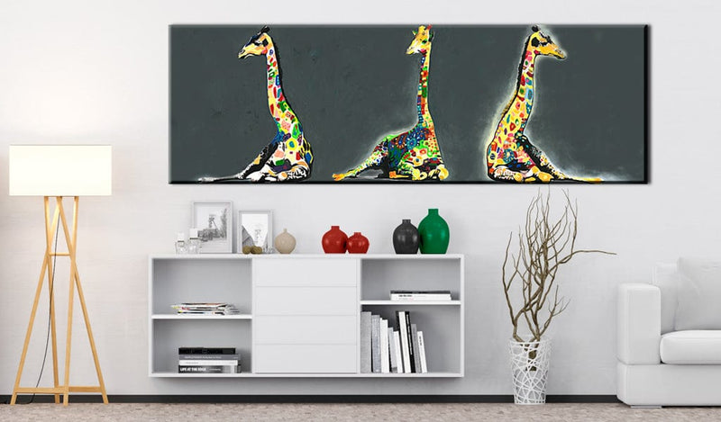 Kanva - Colourful Giraffes Home Trends