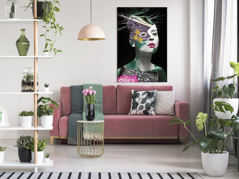 Glezna - Colourful Portrait (1 Part) Vertical Home Trends