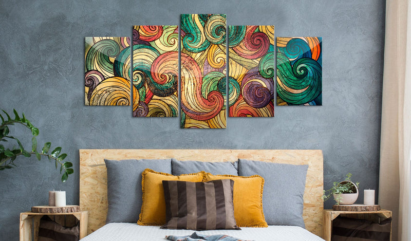 Glezna - Colourful Waves Home Trends