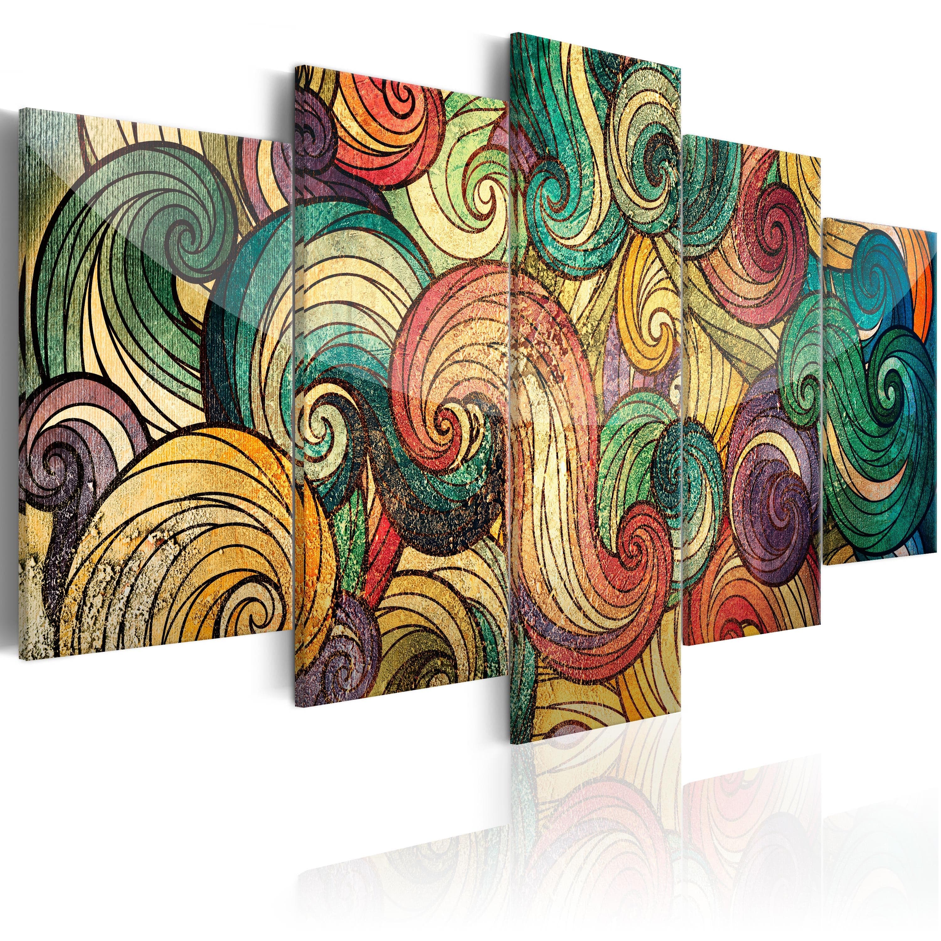 Glezna - Colourful Waves Home Trends