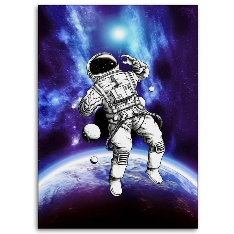 Kanva - Cosmonaut In The Space  Home Trends DECO