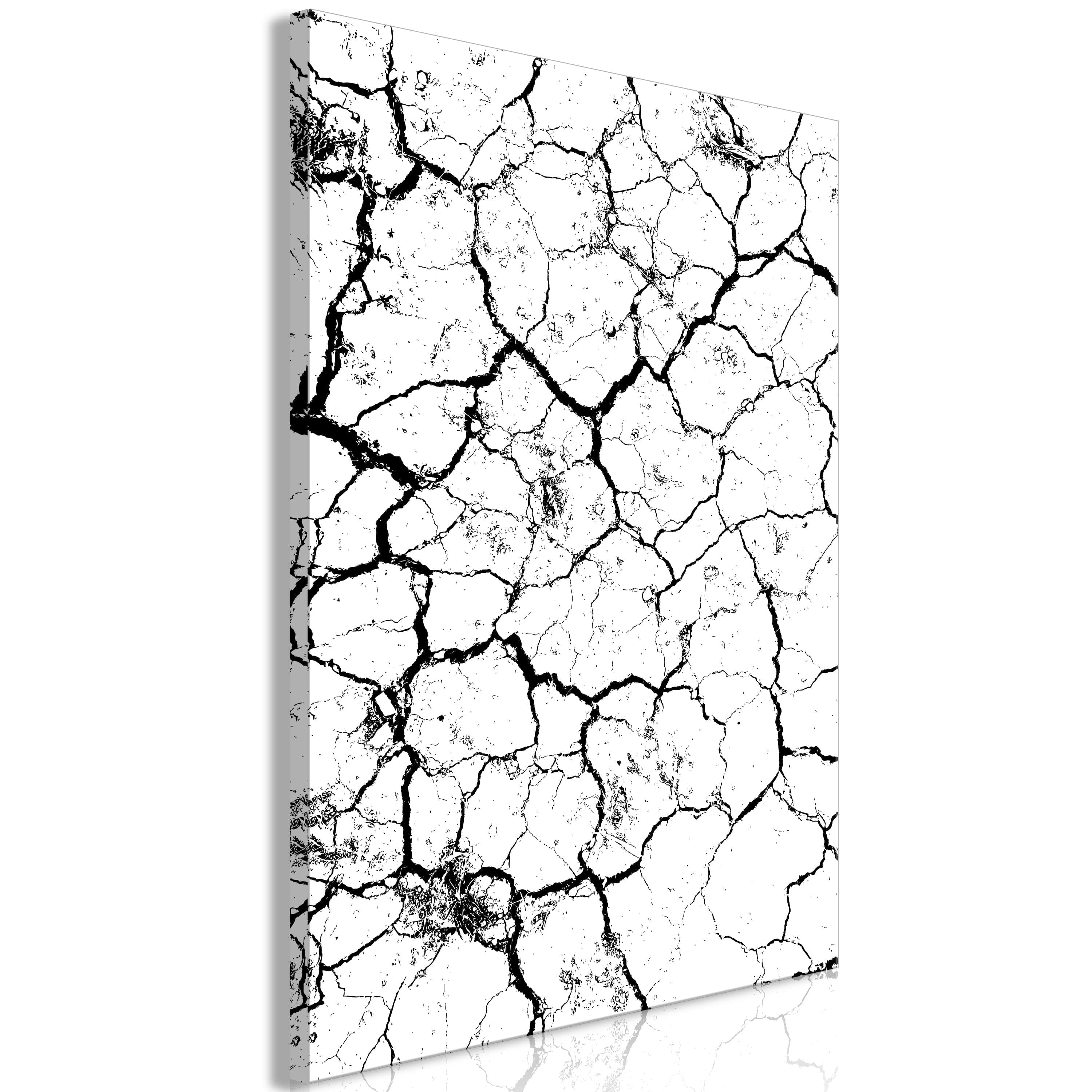 Glezna - Cracked Earth (1 Part) Vertical Home Trends