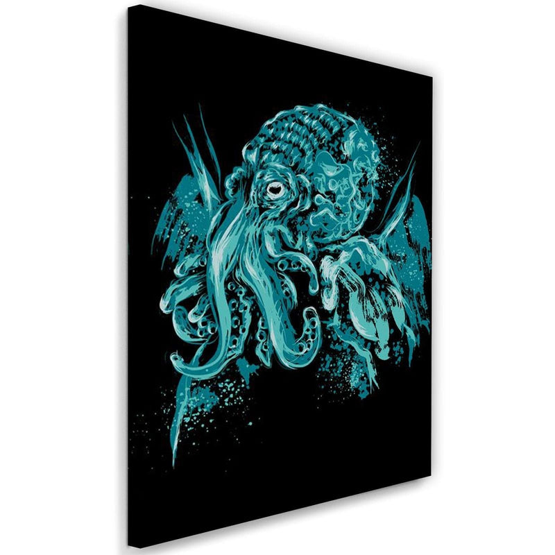 Kanva - Cthulhu Pop Art Blue  Home Trends DECO