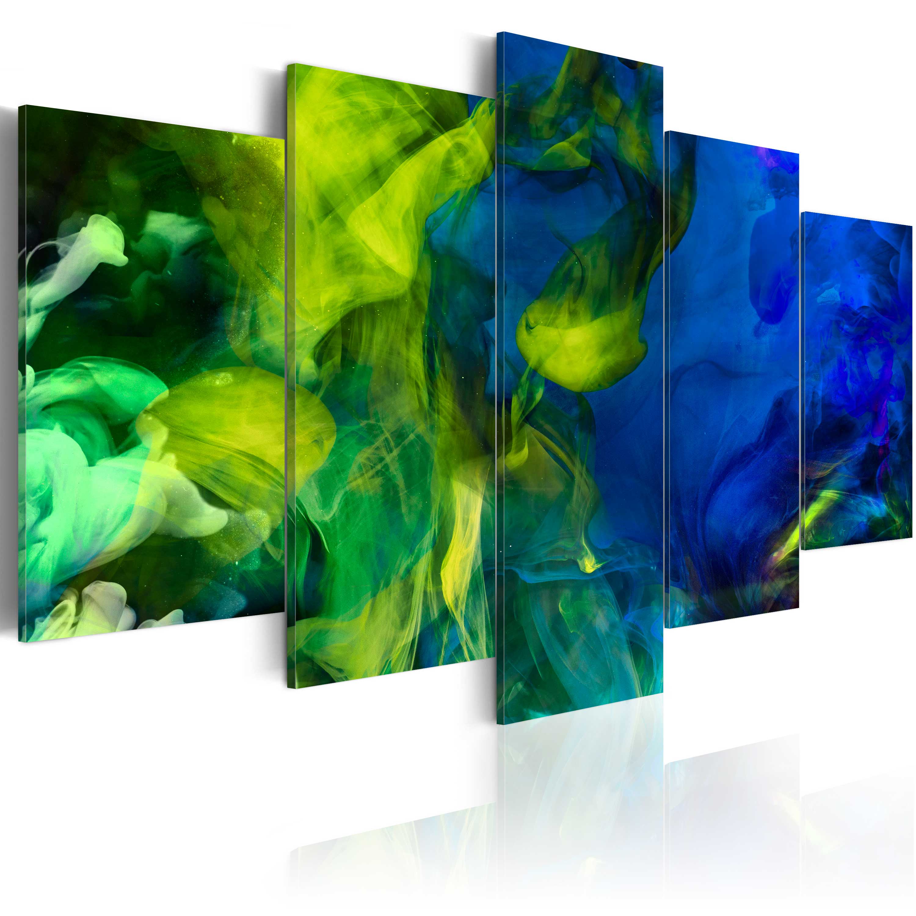 Glezna - Dance of Green Flames Home Trends